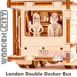 London Double Decker - 3D Puzzle | Wooden City | WR303