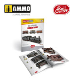 Rail Center - Solution Book 01 - How to Weather German Trains (Eng, Cast, Français, Deutsch) | Ammo by Mig Jimenez | MIGR1300