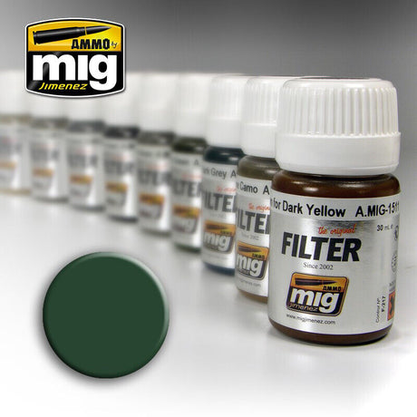 FILTERS Full Range 35ml jars Paint Modelling AMMO By Mig Jimenez