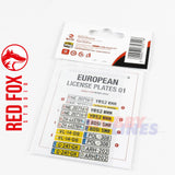 1/24 European Lincense plates vol.01