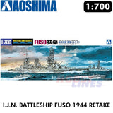 IJN Battleship FUSO 1944 Retake Water Line Series #125 1:700 kit AOSHIMA 00097