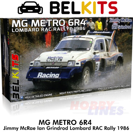 KIT 1/24 MG Metro 6R4 1986 McRae Jimmy RAC