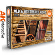 Oil & Weathered Wood - Vol 1 - Warm Colours - 3G Acrylic Paint x 6 | AK interactive | AK11673