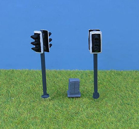 Modern Traffic Lights - Double Head | P&D Marsh | Z46