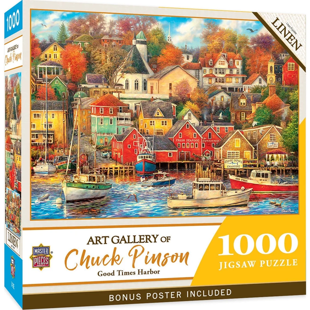 Good Times Harbor - 1000pc Puzzle | Masterpieces | MSP-72556