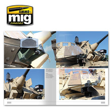 Load image into Gallery viewer, M2A3 BRADLEY FIGHTING VEHICLE 2 In Detail Book Ammo by Mig Jimenez MIG5952
