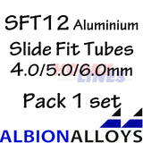 Slide Fit Tubes Selection Packs ALBION ALLOYS Precision Metal Various Sizes SFT