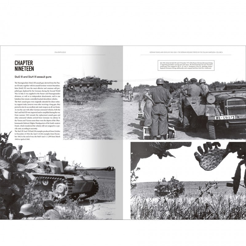ITALIENFELDZUG German Tanks & Vehicles 1943-1945 - Volume 5 | Ammo by Mig Jimenez  
