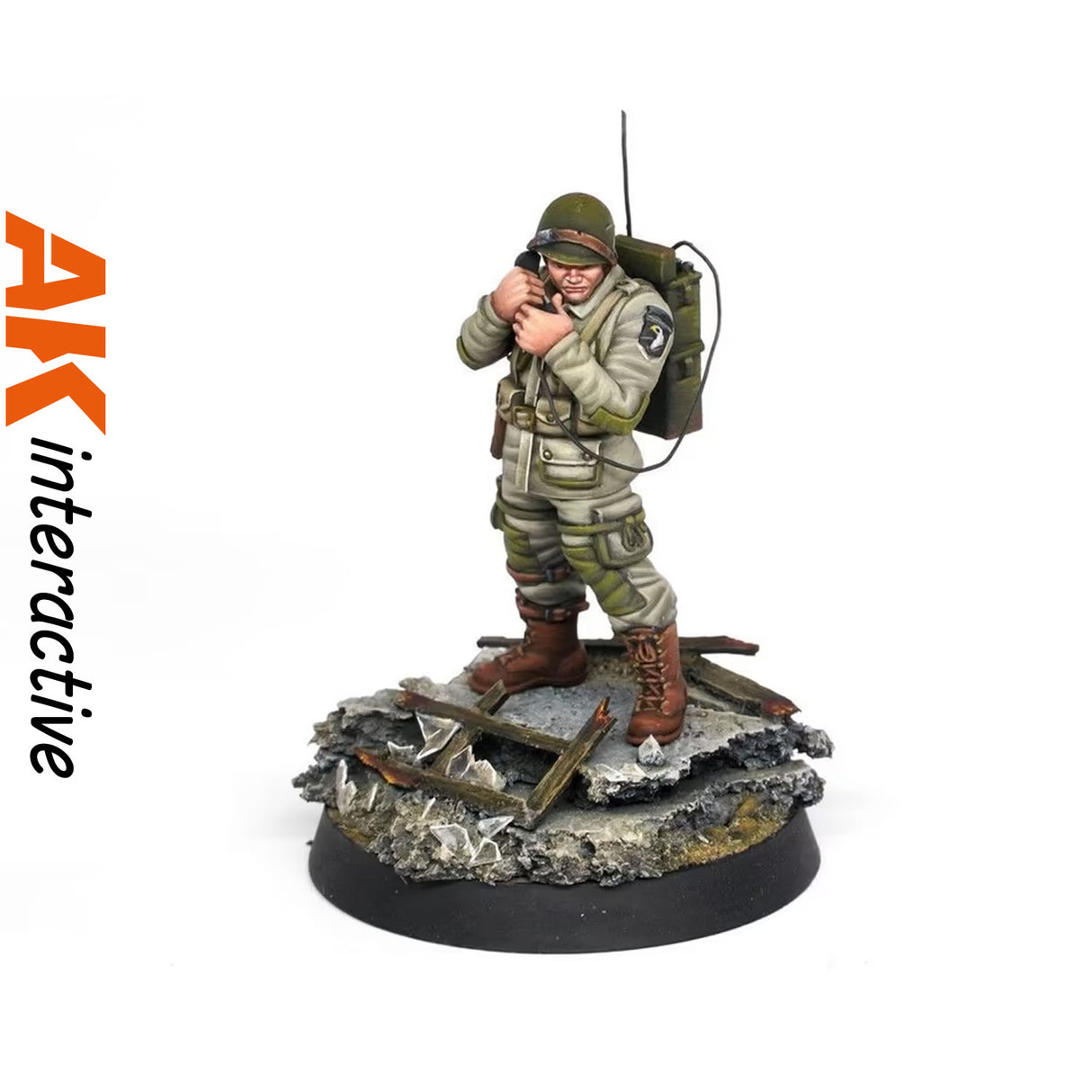 Wargame Starter Set - US Airborne Division - D-Day - 3G Acrylic Paint x 14 | AK interactive | AK11778