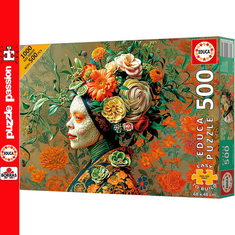 Educa LIZARD QUEEN 500pc Super Deluxe Jigsaw Puzzle fantasy art 20232