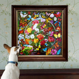Butterfly Still Life 1000pc Puzzle | eeBoo | PZT702