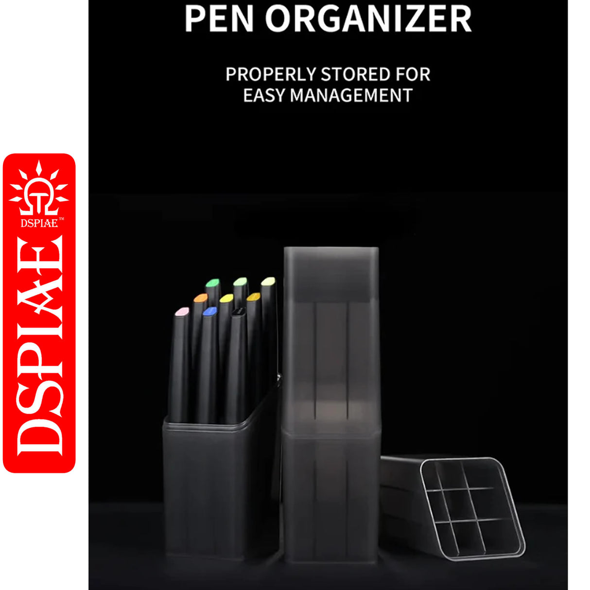 Display/Storage Box for Colour Markers | Dspiae 