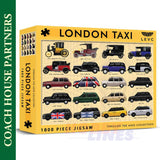 London Taxis - Through the Ages - Jigsaw Puzzle 1000pc | Coach House Partners | CHP0187