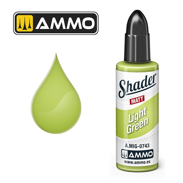 Shader - Matt - Light Green | Ammo by Mig Jimenez | MIG0743