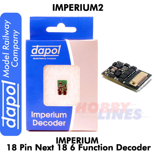 Imperium2 18 Pin Next18 Function DECODER Imperium 2 Dapol Model Railway