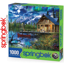 Load image into Gallery viewer, MOON CABIN RETREAT 1000 piece SPRINGBOK Jigsaw Puzzle Random Cut Super Deluxe
