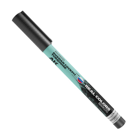 Real Colors Marker - Russian Cockpit Turquoise  | AK interactive | RCM031