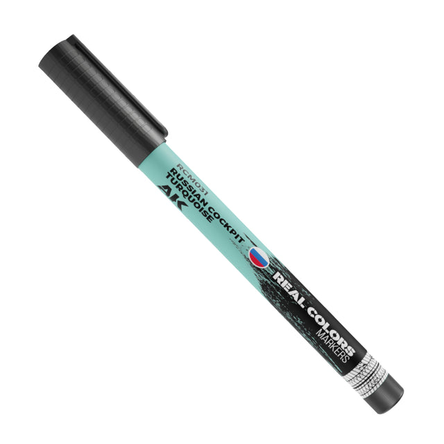 Real Colors Marker - Russian Cockpit Turquoise  | AK interactive | RCM031