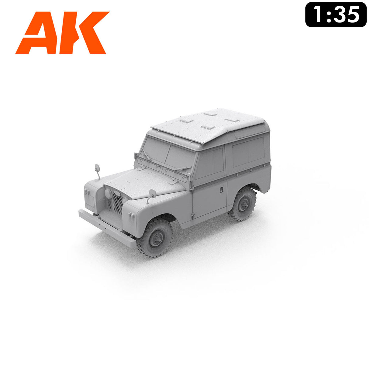 Land Rover 88 - Series IIA Station Wagon - Model Kit | AK interactive | AK35013