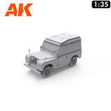 Land Rover 88 - Series IIA Station Wagon - Model Kit | AK interactive | AK35013