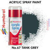 No 67 Tank Grey 150ML Humbrol Sprays 