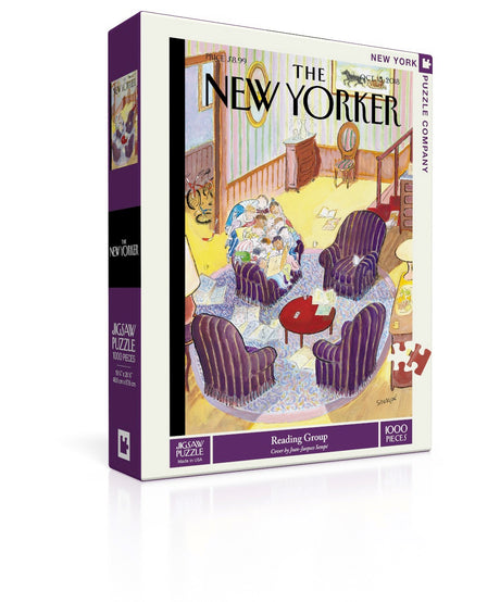READING GROUP New York Puzzle Company 1000pc random cut Jigsaw 