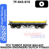 YCV Turbot Bogie Ballast Wagon Engineers Dutch 978665 | Dapol | 7F-043-010