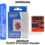 Imperium 6  Plux22 - 8 Function Decoder | Dapol | IMPERIUM6
