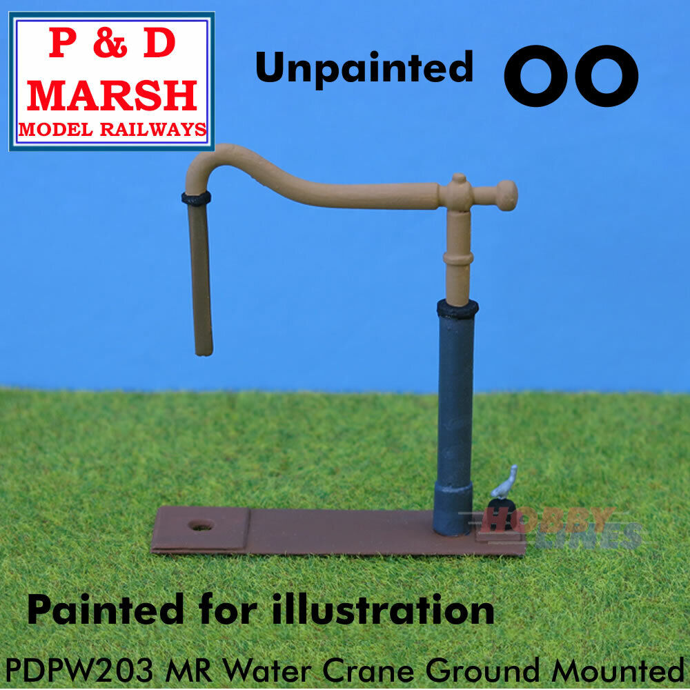 MR Water Crane Ground Mounted - Unpainted| P&D Marsh  | PW203
