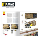 Rail Center - Solution Book 02 - How to Weather American Trains (Eng, Cast, Français, Deutsch) | Ammo by Mig Jimenez | MIGR1301