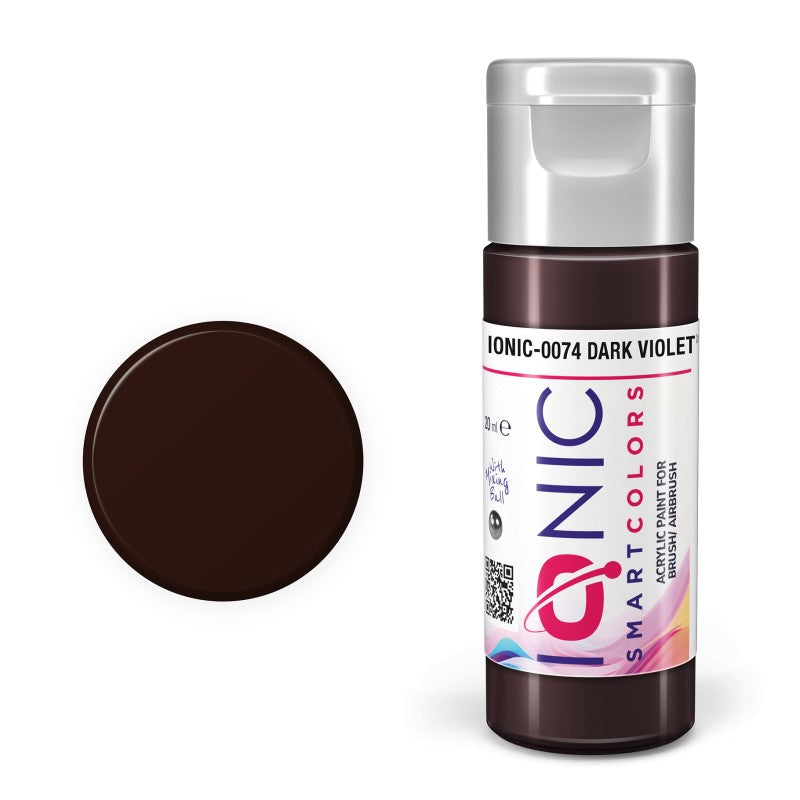 Acrylic Paint - Dark Violet Smart Color - 20ml | IONIC | IONIC0074
