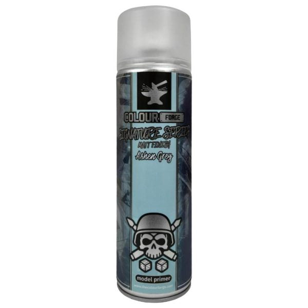 Ashen Grey - 500ml Spray Primer | Colour Forge |  TCFSPR032