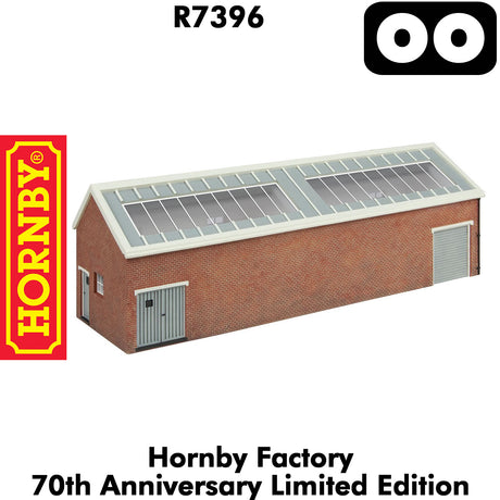 OO Gauge Hornby Factory 70th Anniversary Limited Edition Building - 1:76  | Hornby | R7396