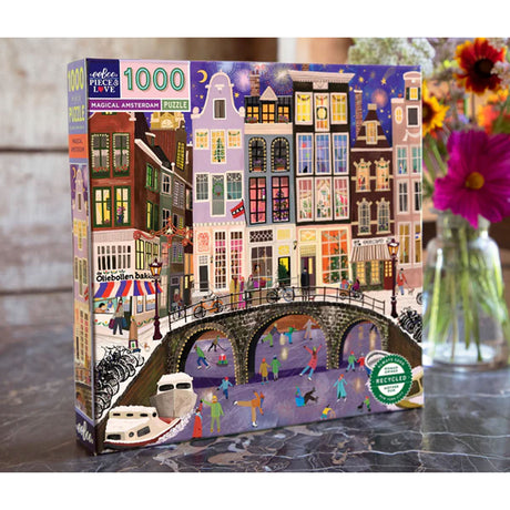 Magical Amsterdam 1000pc Jigsaw Puzzle | eeBoo | PZTAMD