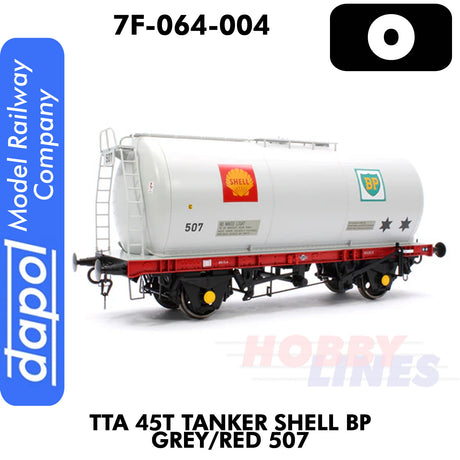 TTA 45T Tanker Shell BP Grey/Red 507  | Dapol | 7F-064-004