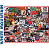 I Love Football - 1000pc Puzzle | White Mountain | 1771pz