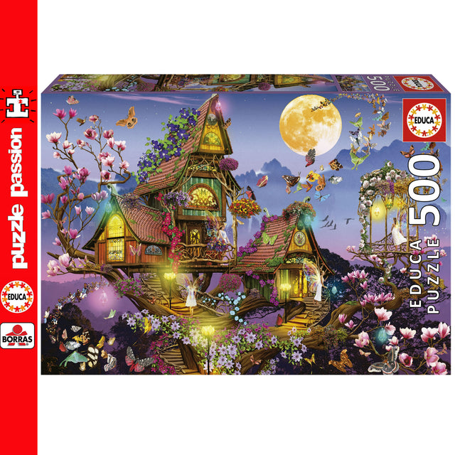 Fairy House 500 Piece Jigsaw Puzzle | Educa | 19554