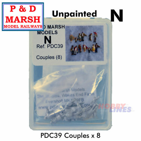 Couples x 8 - Unpainted | P&D Marsh | C39