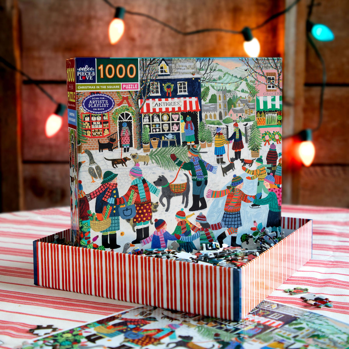 Christmas in the Square 1000pc Puzzle | eeBoo | PZT211