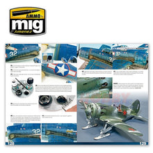 Load image into Gallery viewer, ENCYCLOPEDIA OF AIRCRAFT 4 Weathering Modelling Techniques Book Ammo by Mig Jimenez MIG6053
