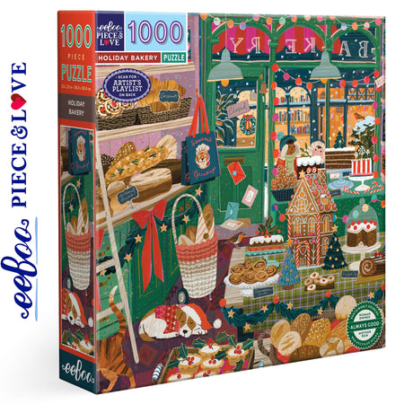 Holiday Bakery 1000 pc Puzzle | eeBoo | PZT774