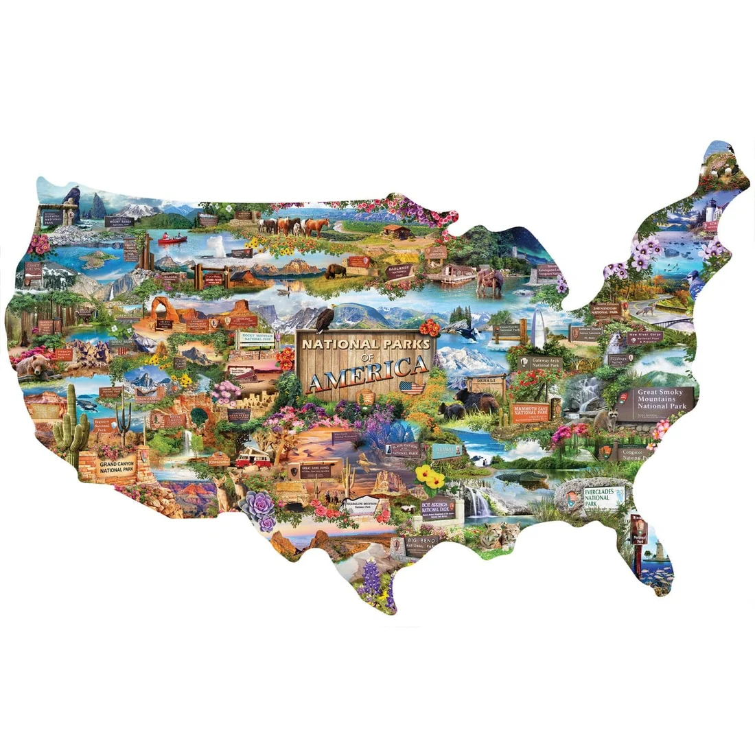 National Parks USA - 1000pc Puzzle | Masterpieces | 72356.01