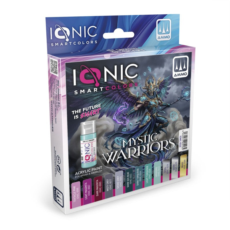 Acrylic Paint Set - Mystic Warriors - 12 x 20ml | IONIC | IONIC0516