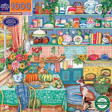 Harvest Kitchen 1000pc Puzzle | eeBoo | PZT488