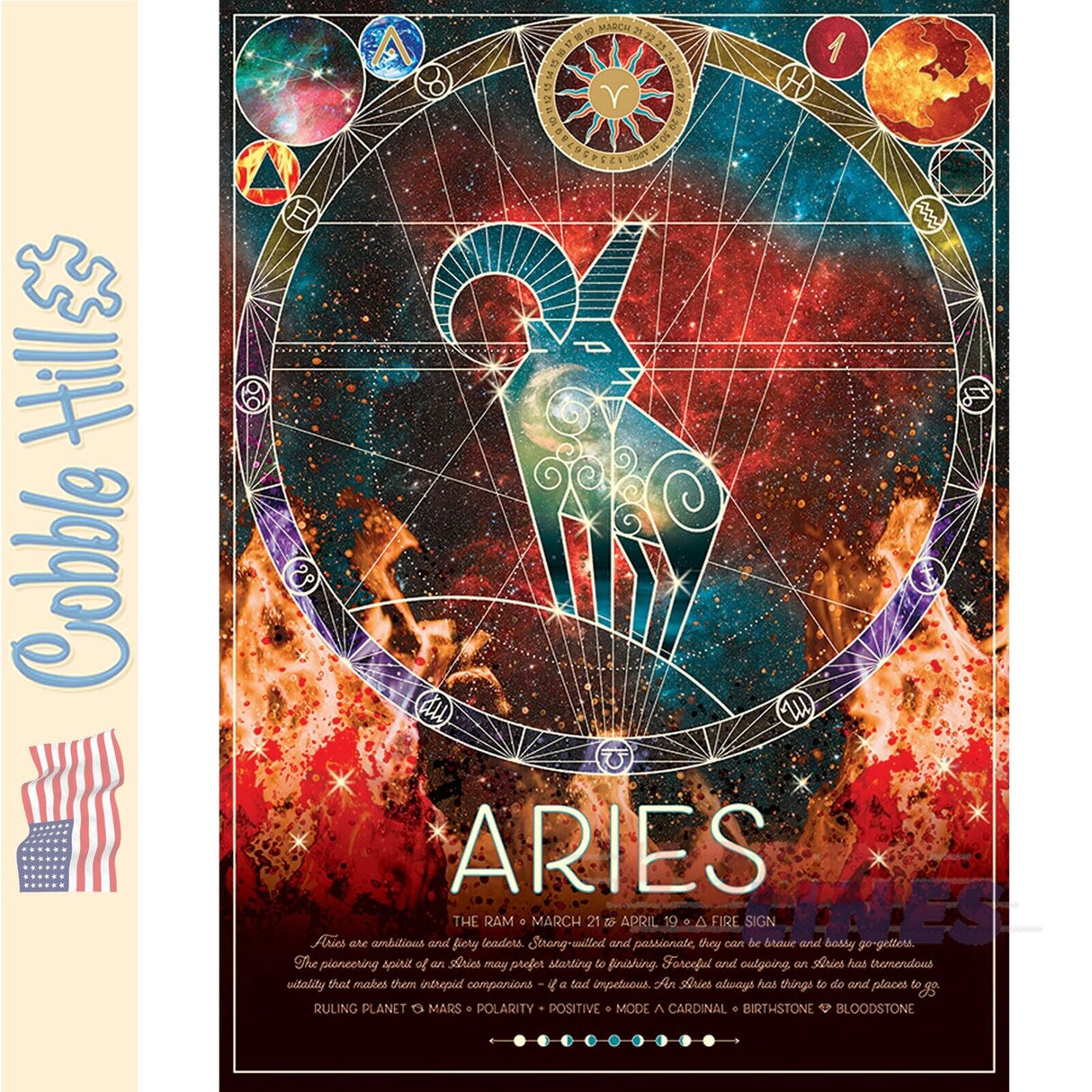 Aries Cobble Hill puzzle 500pc CH45011