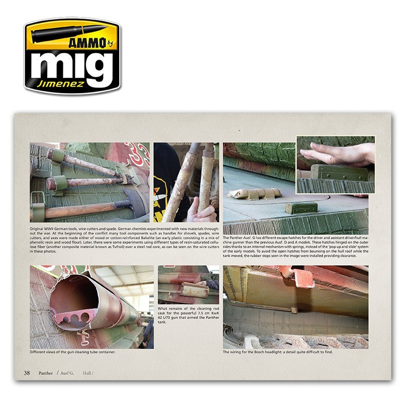 Panther - Visual Modelers Guide - Steel Series Vol. 2 (English) | Ammo by Mig Jimenez | MIG6092