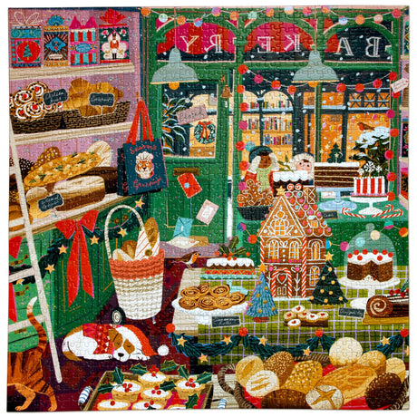 Holiday Bakery 1000 pc Puzzle | eeBoo | PZT774