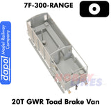 Great Western Railway Toad Brake Van - Grey - Unnumbered | Dapol | 7F-300-004