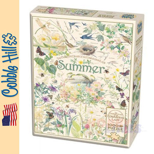 Country Diary: Summer Cobble Hill puzzle 1000pc CH40093