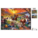 Yellowstone Ranch Highland Camp - 1000pc Puzzle | Masterpieces | MSP-72625